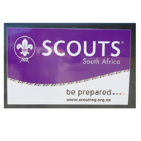 SCOUTS SA Car Magnet Corporate