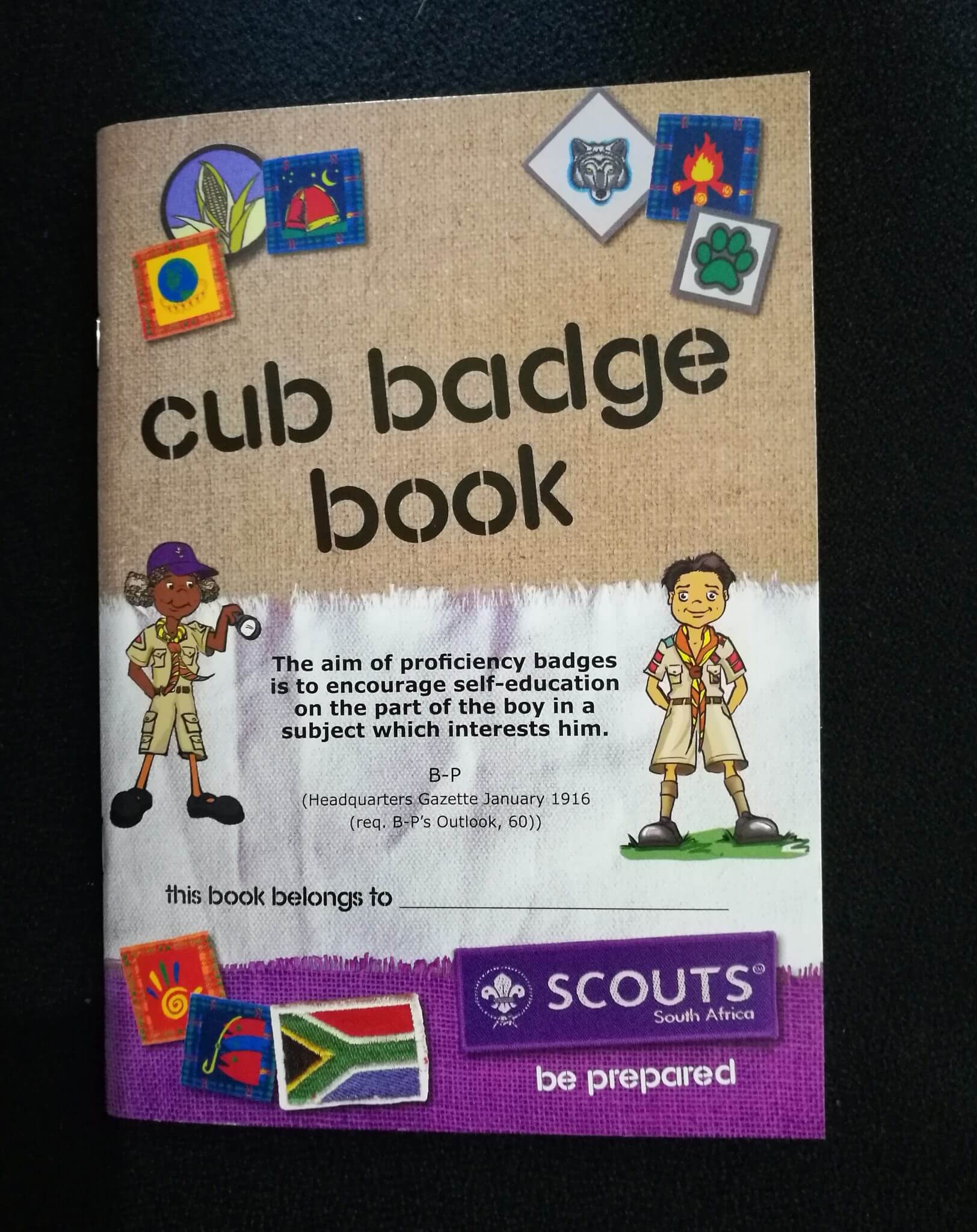 Cub Badge Book - English